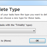 Replace task type